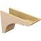 Ekena Millwork 8"W x 24"D x 16"H Classic Olympic Rough Cedar Woodgrain TimberThane Corbel, Primed Tan CORUR08X24X16OLYRCPR - alternate 5